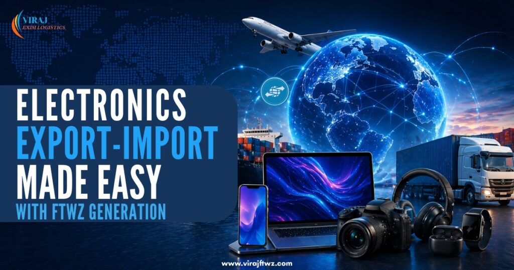 FTWZ for electronics export import logistics